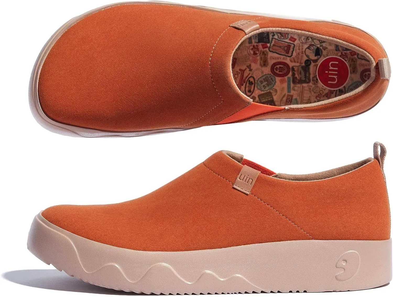 UIN Men's Fashion Sneakers Walking Art Travel Shoes Toledo Ⅸ