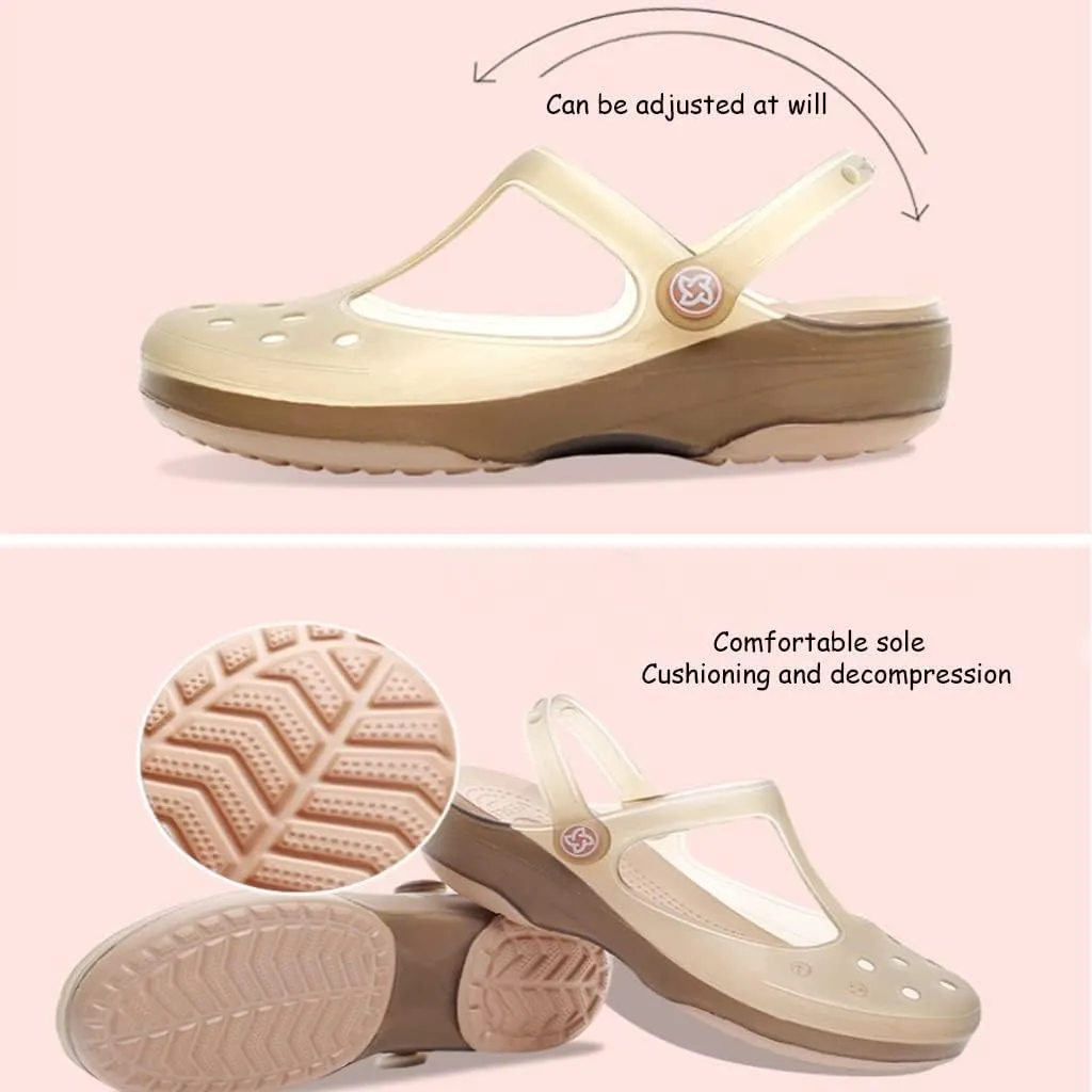Unisex Garden Clogs Shoes Foot Massager Slippers, Sandals with Massager Comfortable Slip-on Lightweight Summer Beach Sandals for Women and Men，| Ultra Soft | All Day Comfort