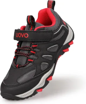 UOVO Boys Shoes Boys Sneakers Boys Tennis Running Hiking Shoes Kids Athletic Outdoor Sneakers Non-Slip Comfortable(Little/Big Boys)
