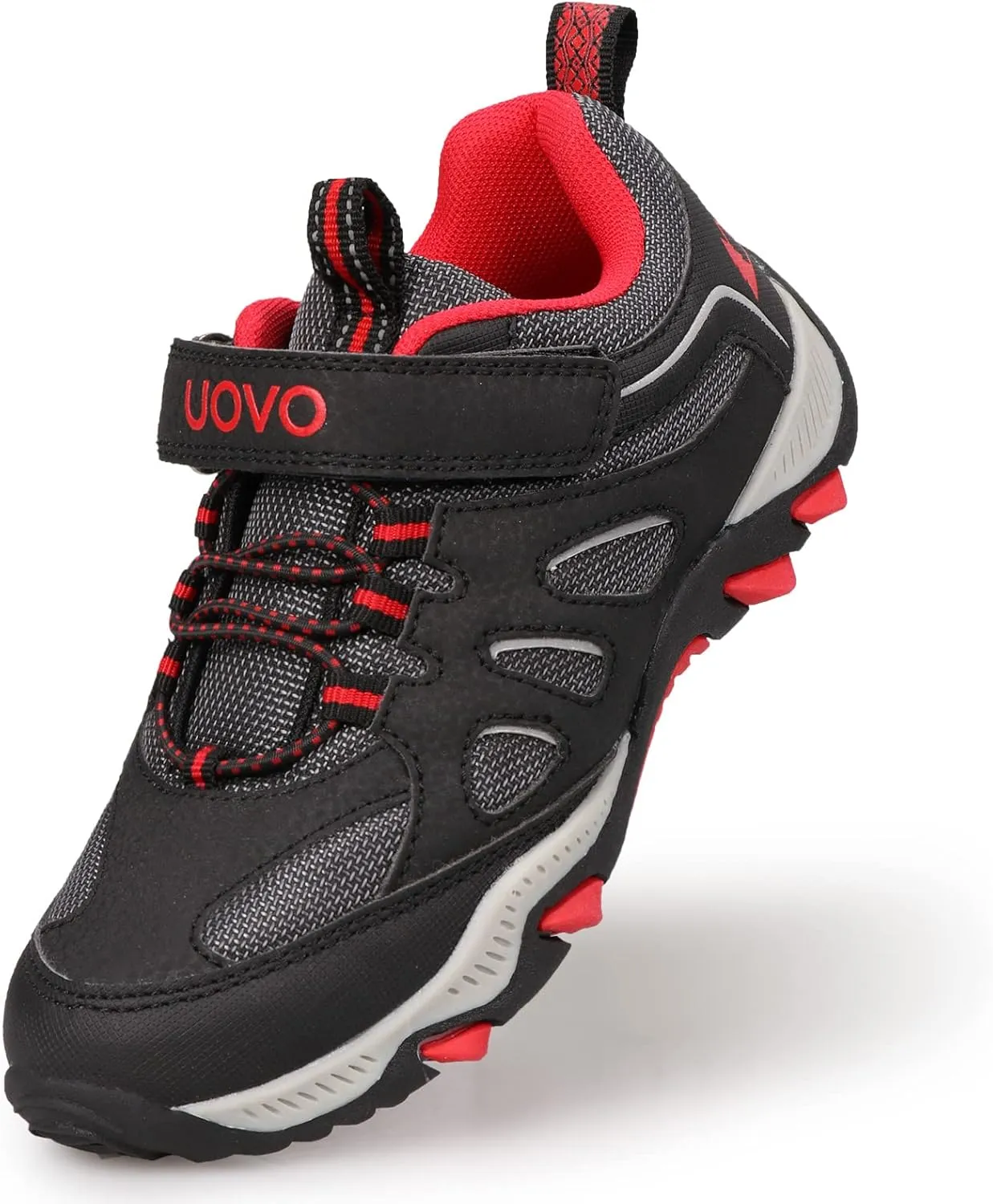 UOVO Boys Shoes Boys Sneakers Boys Tennis Running Hiking Shoes Kids Athletic Outdoor Sneakers Non-Slip Comfortable(Little/Big Boys)