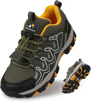 UOVO Boys Shoes Boys Tennis Running Sneakers Waterproof Hiking Shoes Kids Outdoor Fashion Sneakers Slip Resistant (Big/Little Boys)