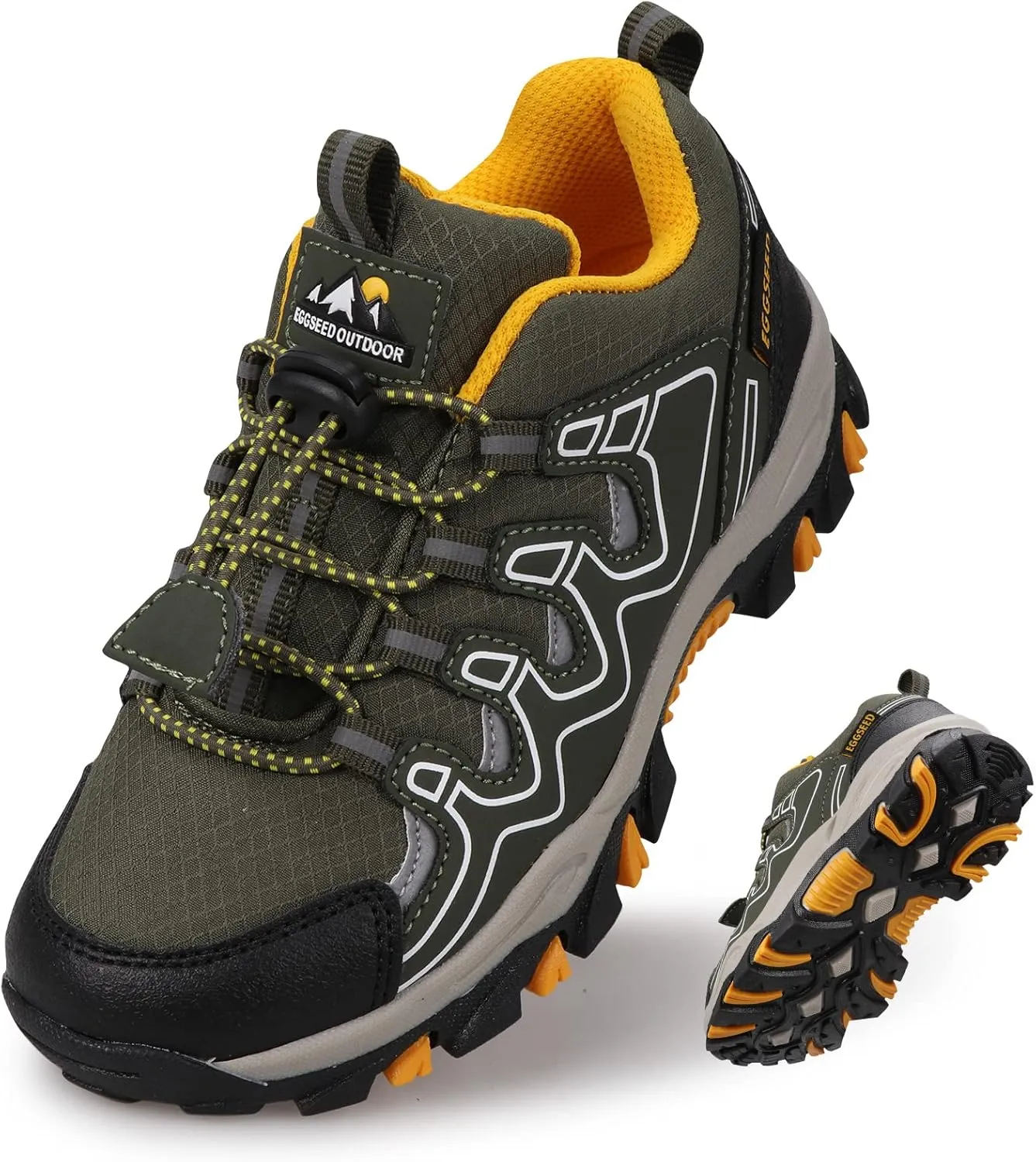 UOVO Boys Shoes Boys Tennis Running Sneakers Waterproof Hiking Shoes Kids Outdoor Fashion Sneakers Slip Resistant (Big/Little Boys)
