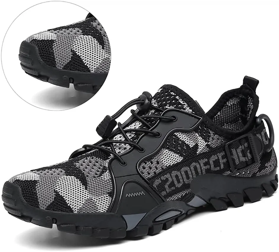 Water Shoes Men Women Outdoor Hiking Shoes Quick Drying Beach Aqua Shoes Travel Trekking Walking Climbing Sneakers