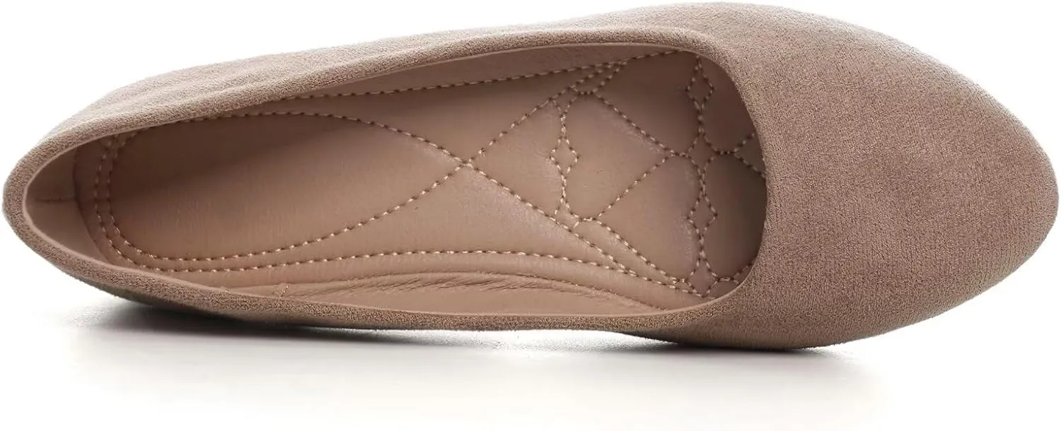 WENJIAZHIZHI Womens Camouflage Ballet Flats Dress Shoes for Women Dressy Comfortable Pointed Toe Slip On Shoes Go Hiking