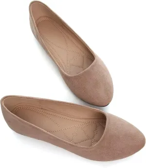 WENJIAZHIZHI Womens Camouflage Ballet Flats Dress Shoes for Women Dressy Comfortable Pointed Toe Slip On Shoes Go Hiking