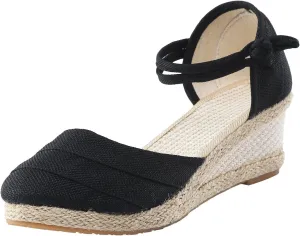 Women Ripple Sandals Platform Wedge Sandals Fashion Versatile Braided Buckle Breathable Wedge S Women Sandals Wide