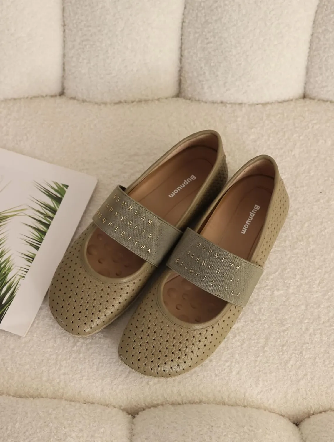Women's Non-Slip Lightweight Soft Mary Jane Ballet Dance Casual Flats