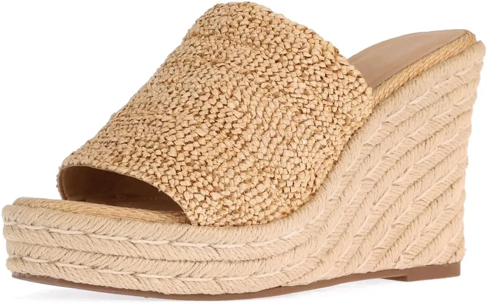 Women's Platform Sandals Wedge Ankle Strap Open Toe Sandals