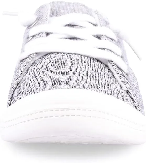 Women's Slip On Canvas Sneaker Low Top Casual Walking Shoes Classic Comfort Flat Fashion Sneakers