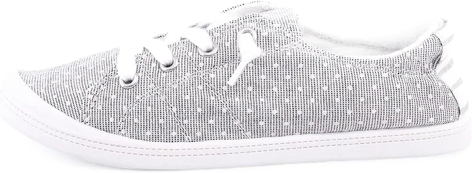 Women's Slip On Canvas Sneaker Low Top Casual Walking Shoes Classic Comfort Flat Fashion Sneakers