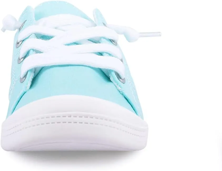 Women's Slip On Canvas Sneaker Low Top Casual Walking Shoes Classic Comfort Flat Fashion Sneakers