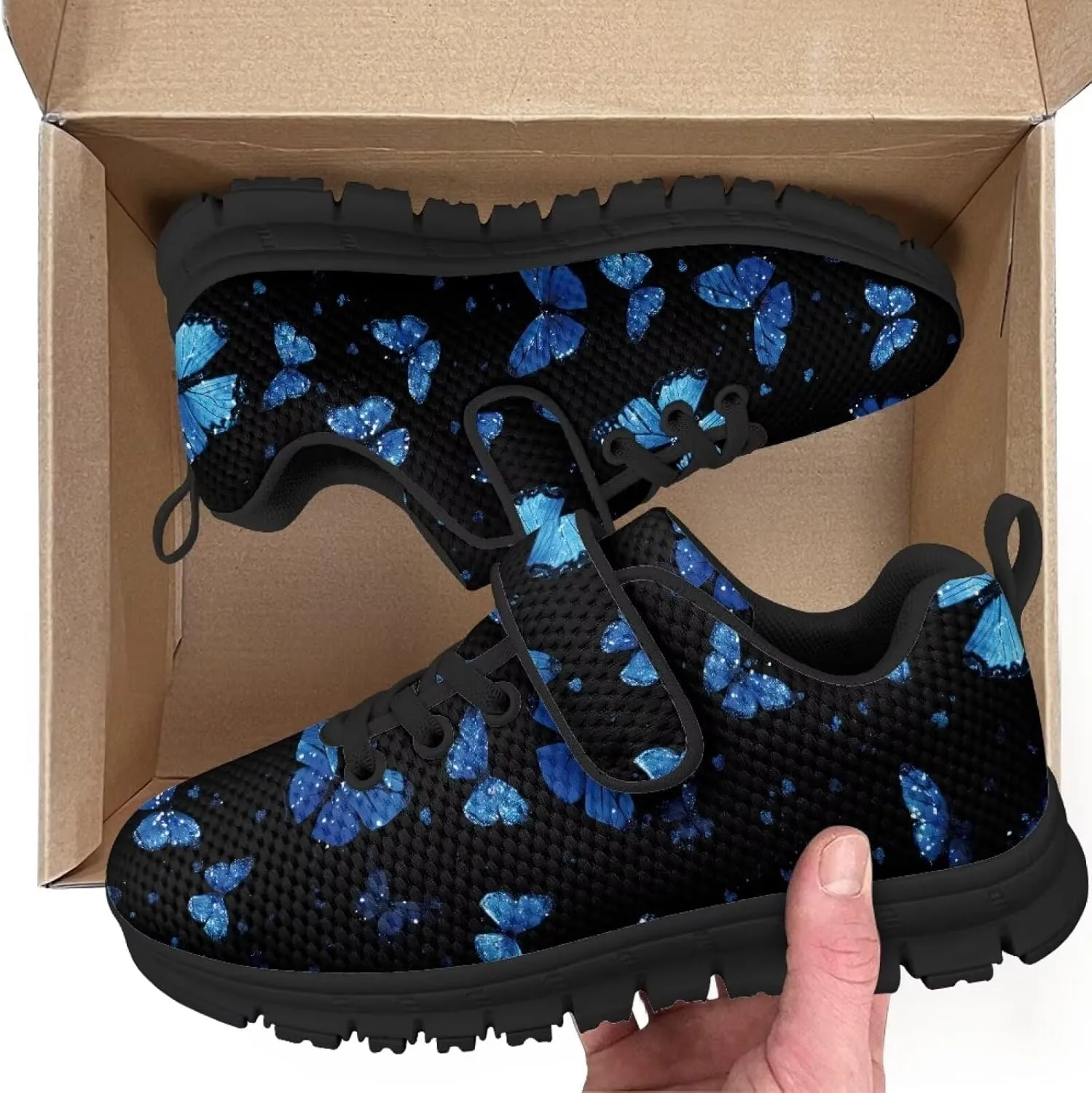 YEXIATODO Boys Girls Sneakers Kids No Tie Shoelaces Shoes Comfort Anti-Slip Walking Shoes for Indoor Outdoor Size 1-13