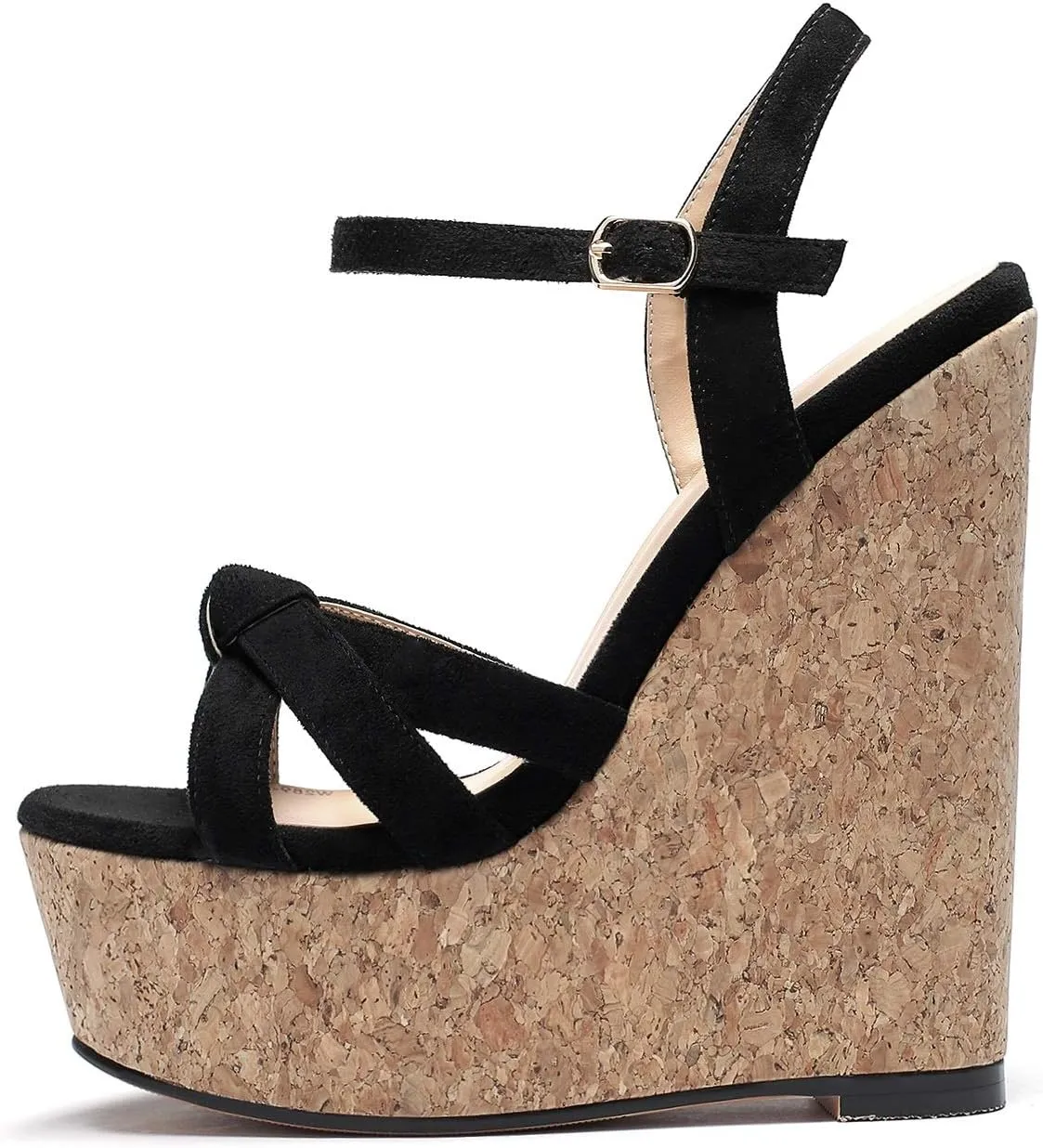 YODEKS Women's Platform Wedges|High Heel Wedge Sandals|Ankle Strap Open Toe Platform Heels