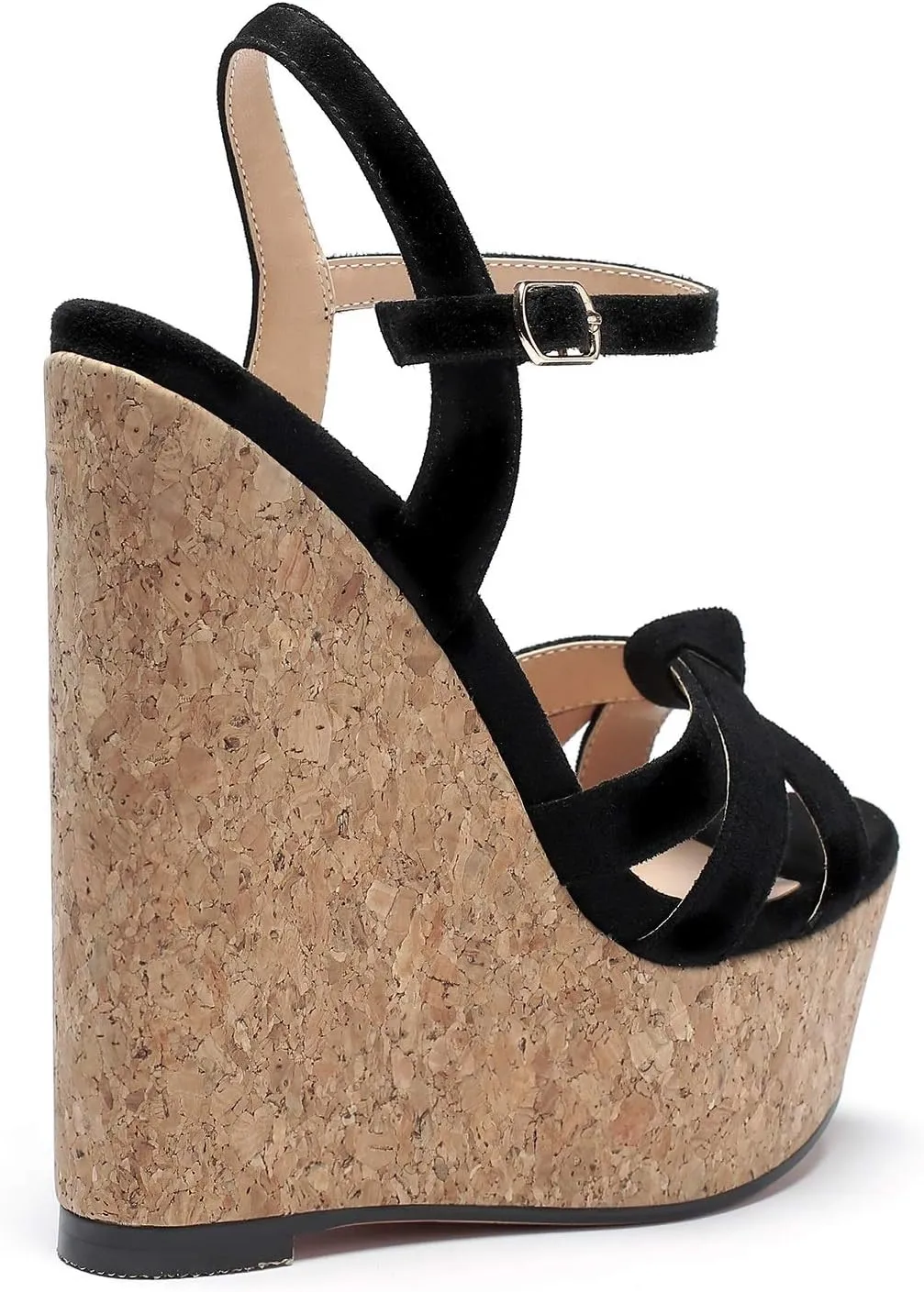 YODEKS Women's Platform Wedges|High Heel Wedge Sandals|Ankle Strap Open Toe Platform Heels