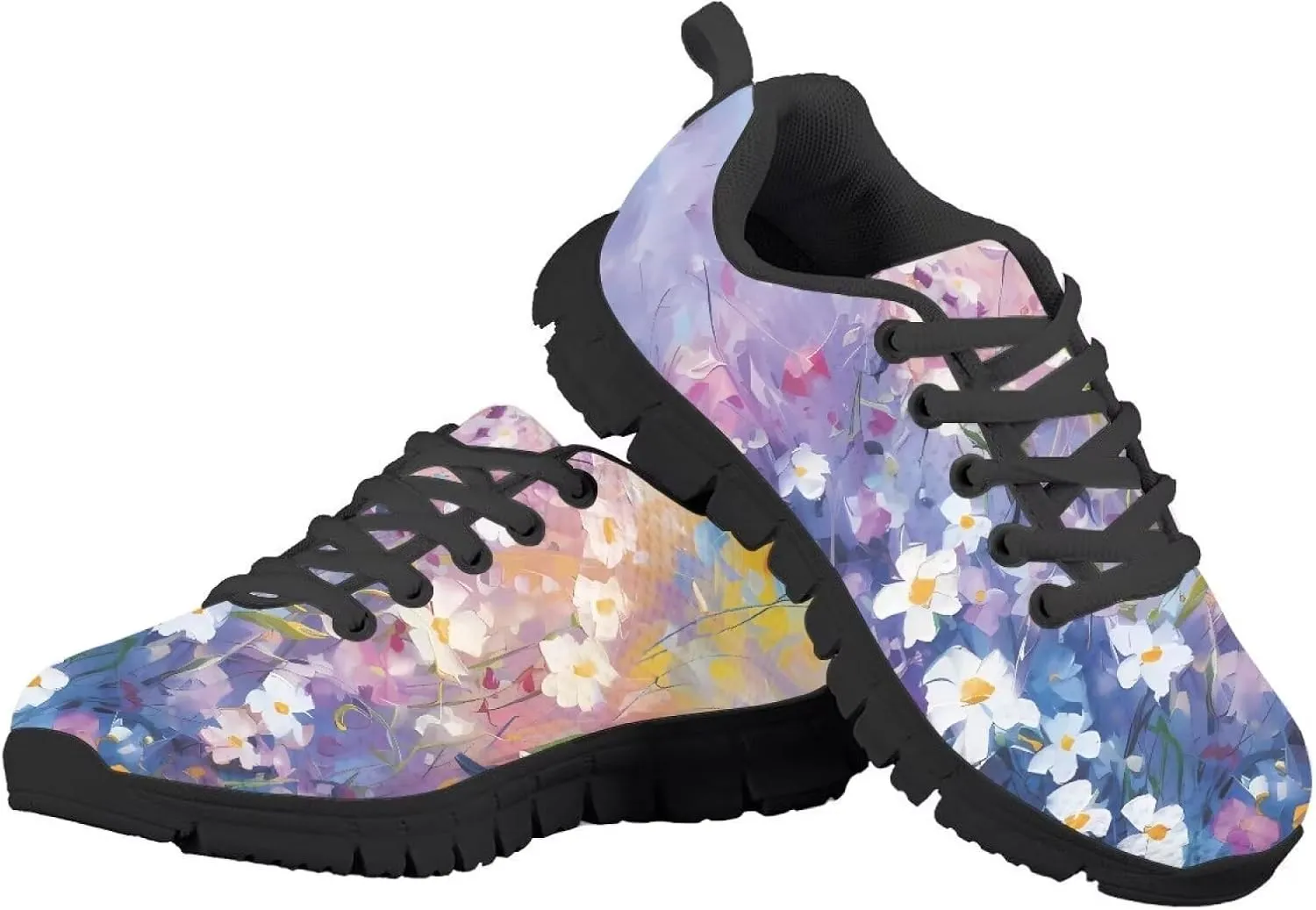 Ystardream Girls Running Shoes Mesh Fitness Shoe Indoor Training Sneaker Lightweight Outdoor Sports Athletic Tennis Shoes