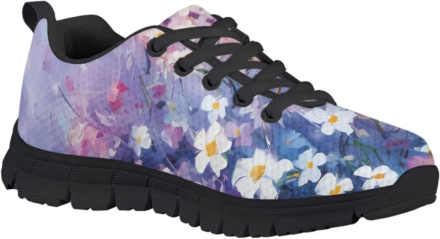 Ystardream Girls Running Shoes Mesh Fitness Shoe Indoor Training Sneaker Lightweight Outdoor Sports Athletic Tennis Shoes