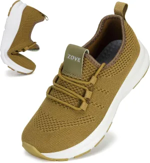 ZOVE Wide Toe Box Shoes Women Extra Wide Width Sneakers Ultra Light Road Running Shoes Non-Slip Tennis Sneakers Breathable Walking Athletic